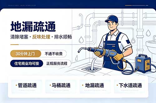 荆州地漏疏通